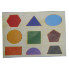 Wooden Toy Shapes Wooden Puzzle
